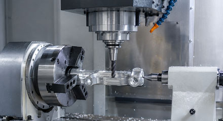 4-Axis CNC Machining