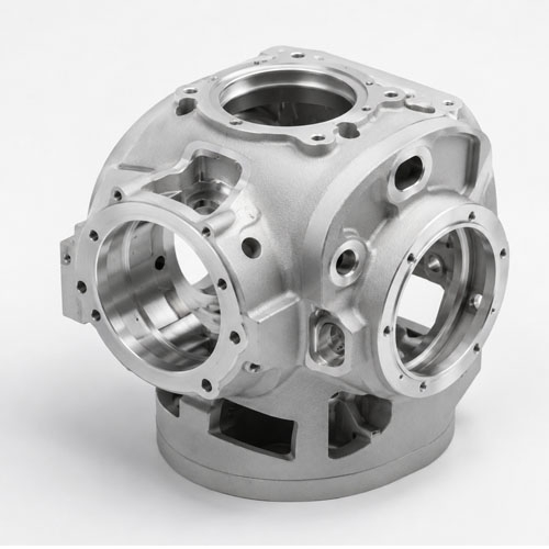 Precision CNC-Machined Robotic Joint Housing Precision CNC-Machined Robotic Joint Housing
