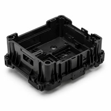 Reinforced Fluid-Control Connector Housing Reinforced Fluid-Control Connector Housing
