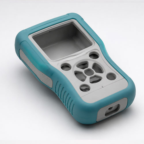 Silicone Overmolded Handheld Device Housing Silicone Overmolded Handheld Device Housing