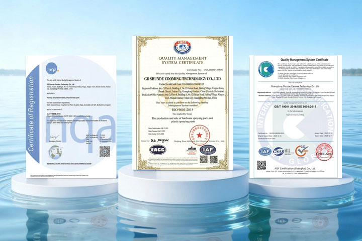 Quality Backed by Global Certifications